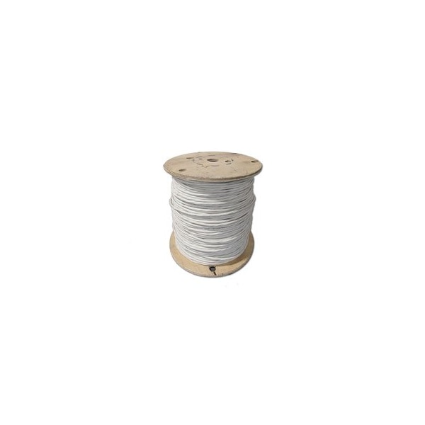 Cable Wholesale Plenum Security Cable, White, 18/2 (18 AWG 2 Conductor), Stranded, CMP, Spool, 1000 foot 11K5-02912MH - main